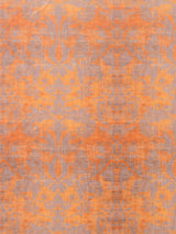 Scalamandre Palace Damask Printed Velvet Tangiers Fabric