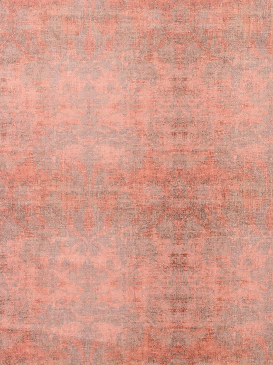 Scalamandre Palace Damask Printed Velvet Clay Fabric
