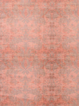 Scalamandre Palace Damask Printed Velvet Clay Fabric