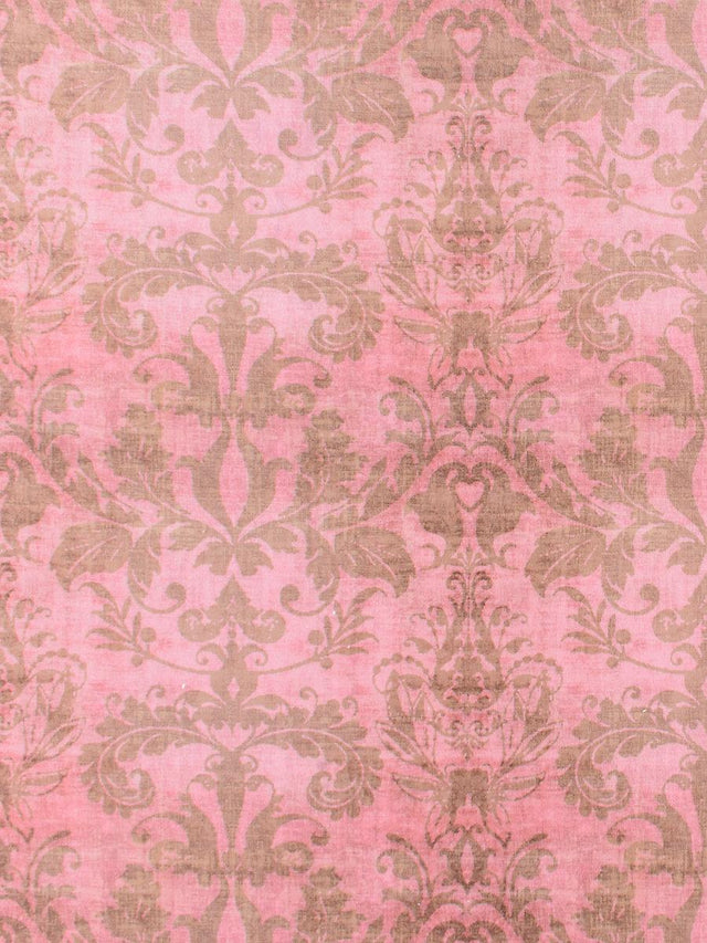 Scalamandre Palace Damask Printed Velvet Antoinette Fabric