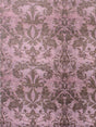 Scalamandre Palace Damask Printed Velvet Blush Fabric