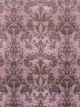 Scalamandre Palace Damask Printed Velvet Blush Fabric