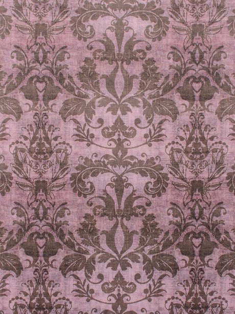 Scalamandre Palace Damask Printed Velvet Blush Fabric