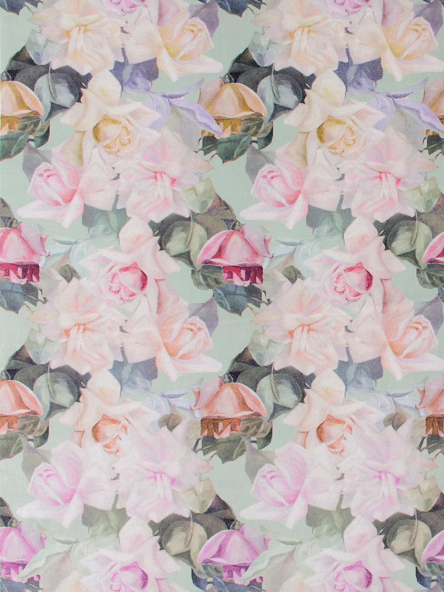 Scalamandre Passion Printed Velvet Laduree Fabric