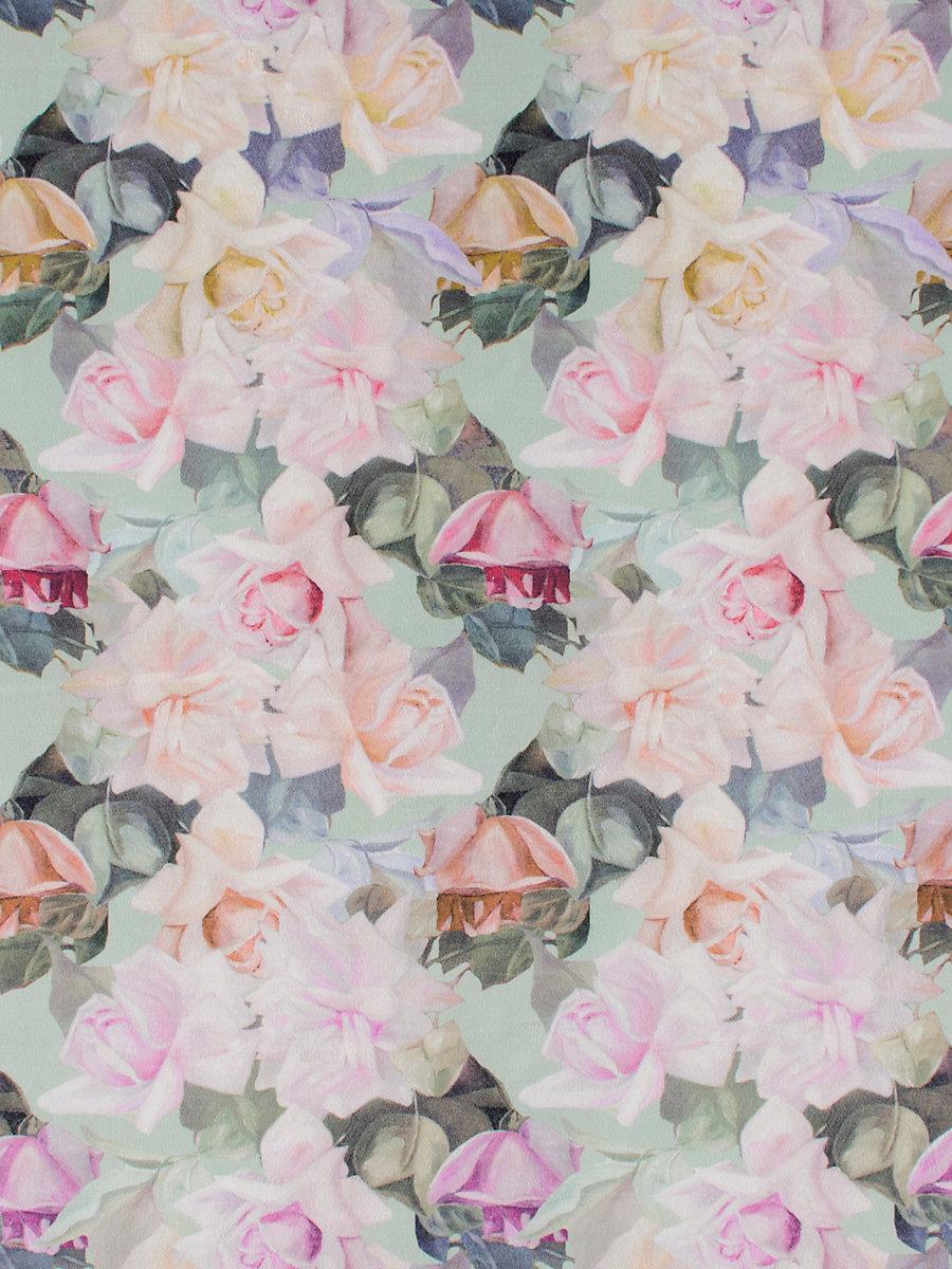 Scalamandre Passion Printed Velvet Laduree Fabric