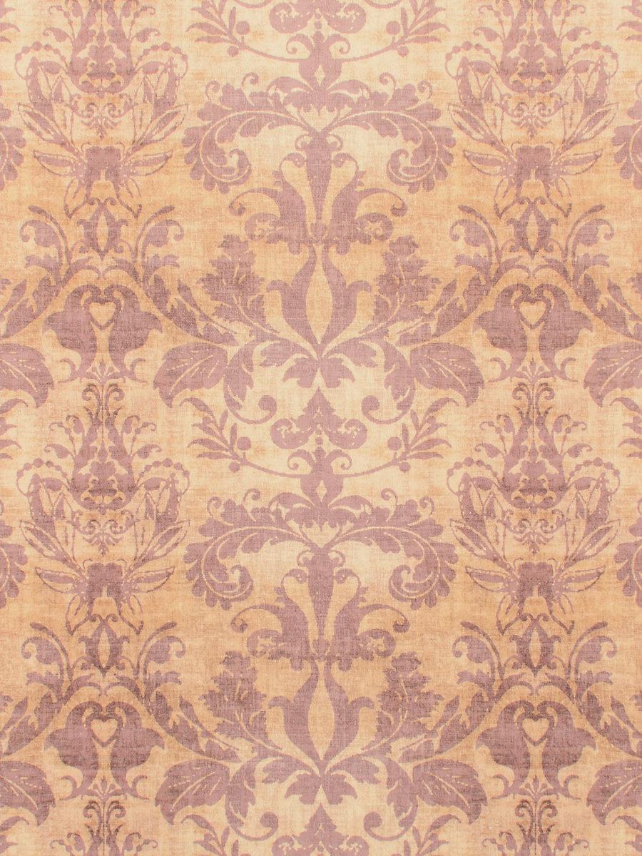 Scalamandre Palace Damask Printed Velvet Gold Fabric
