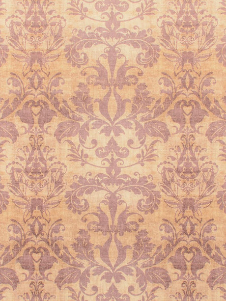 Scalamandre Palace Damask Printed Velvet Gold Fabric