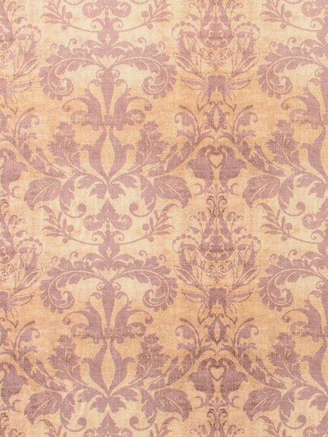 Scalamandre Palace Damask Printed Velvet Gold Fabric