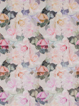 Scalamandre Passion Printed Velvet French Gray Fabric