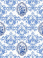 Scalamandre Porceleyne Blue Fabric