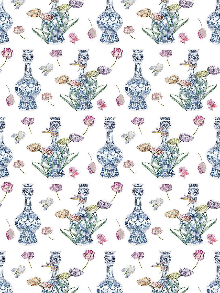 Scalamandre Purissima | Sheer White Multi Fabric