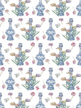 Scalamandre Purissima | Sheer White Multi Fabric