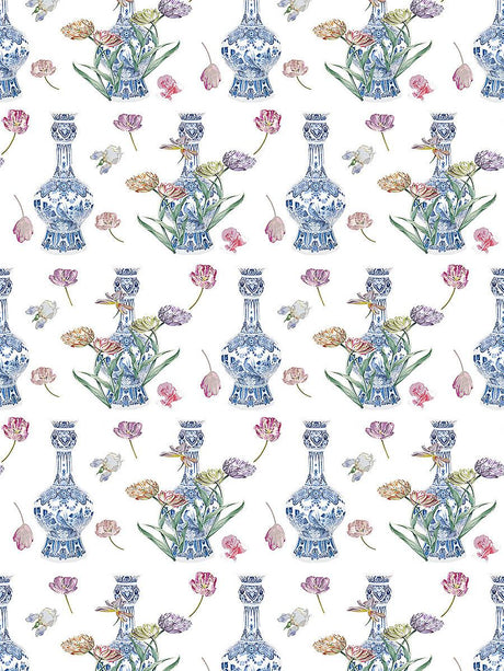 Scalamandre Purissima | Sheer White Multi Fabric