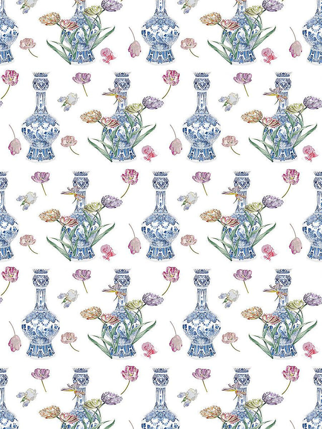 Scalamandre Purissima | Sheer White Multi Fabric