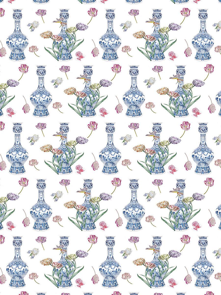 Scalamandre Purissima | Sheer White Multi Fabric