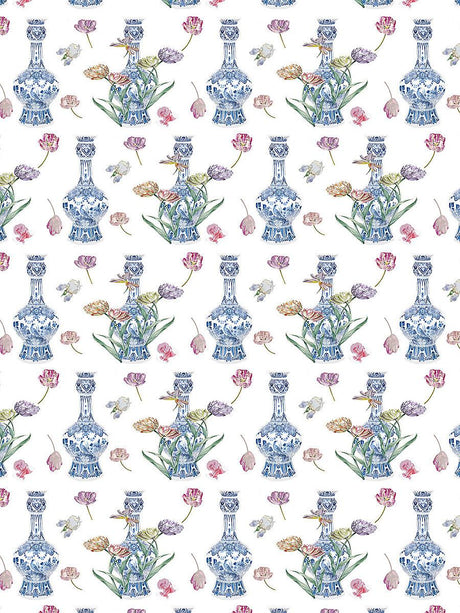 Scalamandre Purissima | Sheer White Multi Fabric