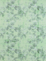 Scalamandre Rose Trellis Printed Velvet Green Fabric