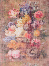 Scalamandre Still Life Printed Velvet Vintage Fabric