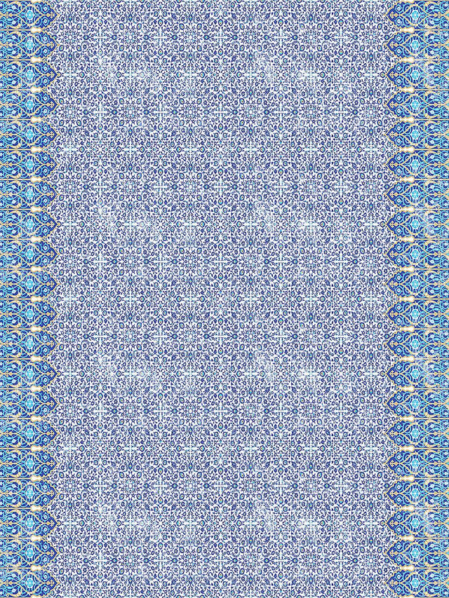 Scalamandre Sultan Printed Velvet Classic Fabric