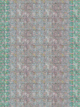 Scalamandre Sultan Printed Velvet Green Fabric
