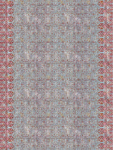 Scalamandre Sultan Printed Velvet Red Fabric