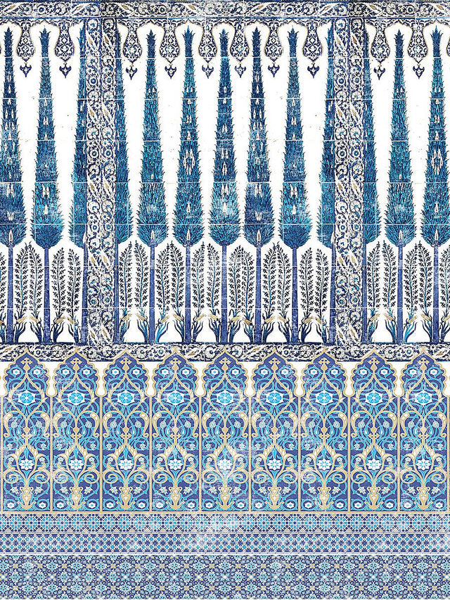 Scalamandre Topkapi Garden Cotton Garden Classic Fabric