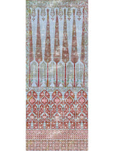 Scalamandre Topkapi Garden Cotton Garden Turquoise Fabric