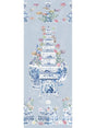 Scalamandre Tulipiere Flowers | Sheer Gray Fabric