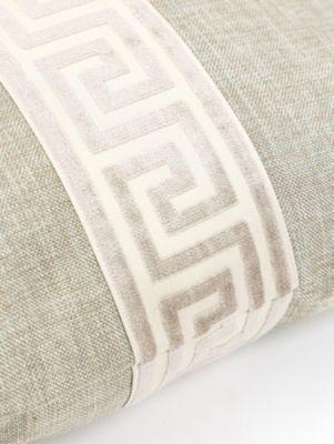 Scalamandre Greek Key 22 X 22 - Sag Harbor Decorative Pillow