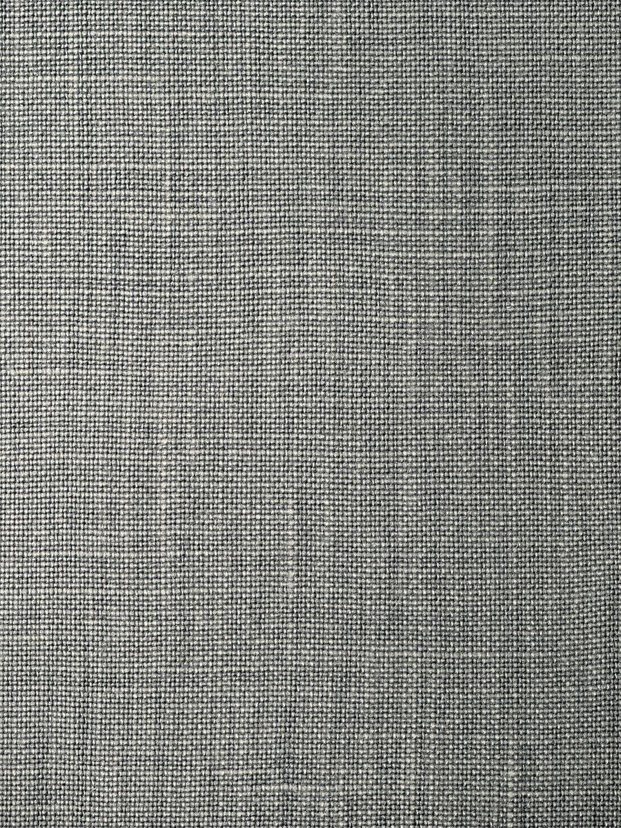 Scalamandre Park Linen Wallcovering Charcoal Wallpaper