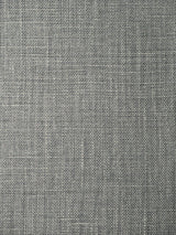 Scalamandre Park Linen Wallcovering Charcoal Wallpaper