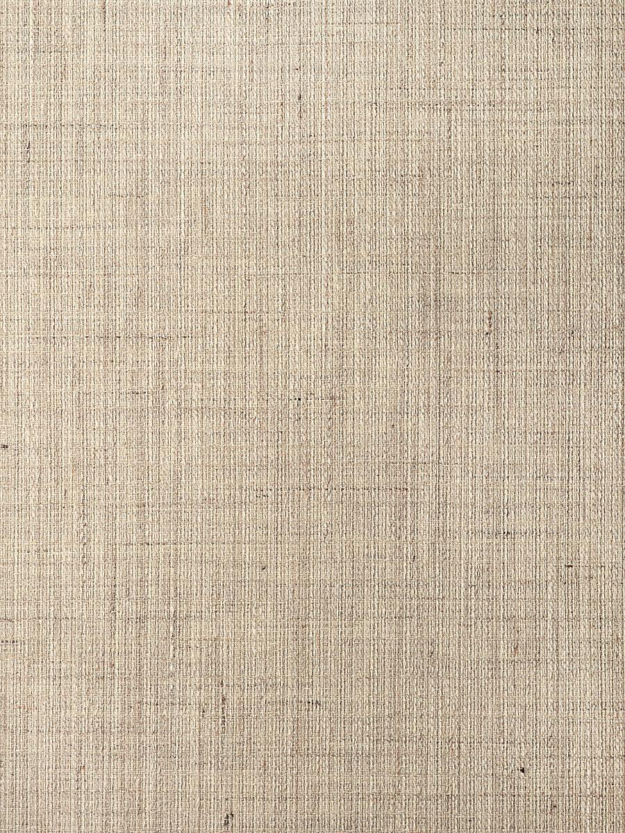Scalamandre Ellis Linen Wallcovering Flax Wallpaper