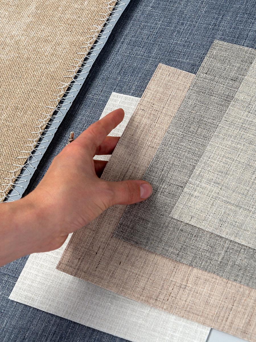 Scalamandre Ellis Linen Wallcovering Flax Wallpaper