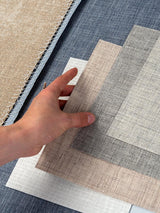 Scalamandre Ellis Linen Wallcovering Pebble Wallpaper