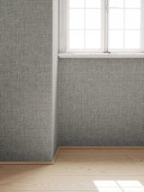 Scalamandre Ellis Linen Wallcovering Stone Wallpaper