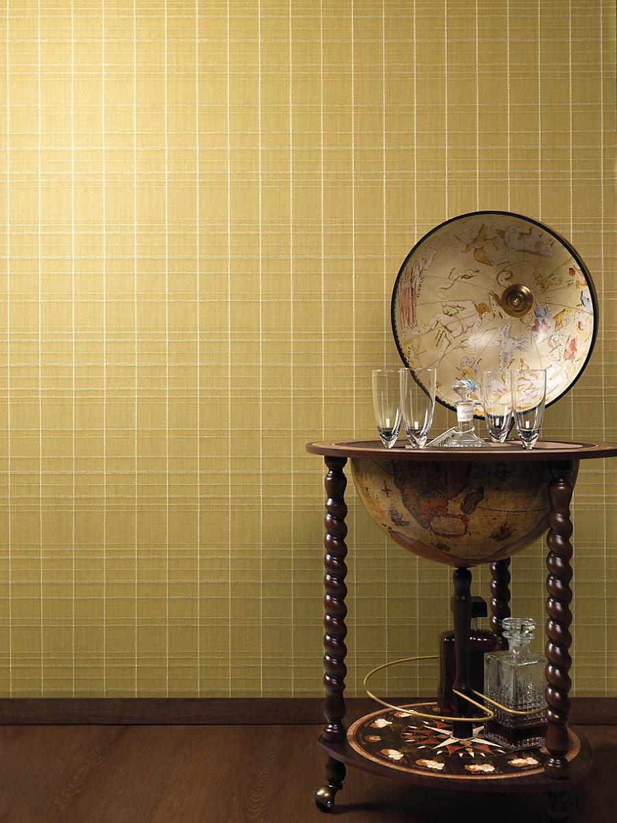 Scalamandre Hardwick Linen Wallcovering Sky Wallpaper