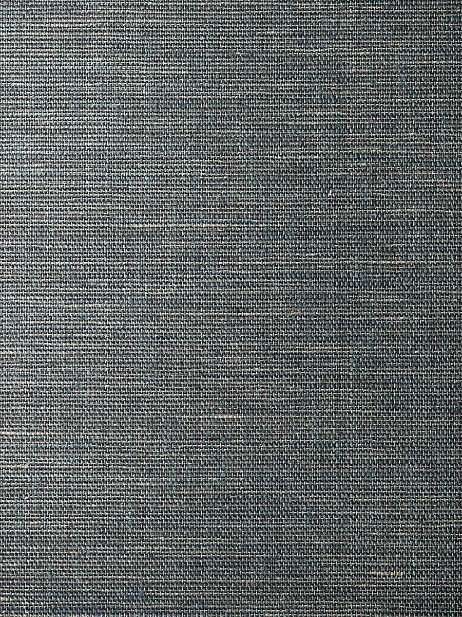 Scalamandre Ripley Linen Wallcovering Charcoal Wallpaper