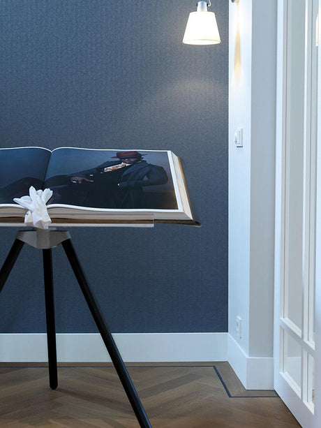 Scalamandre Sprig Linen Wallcovering Blush Wallpaper