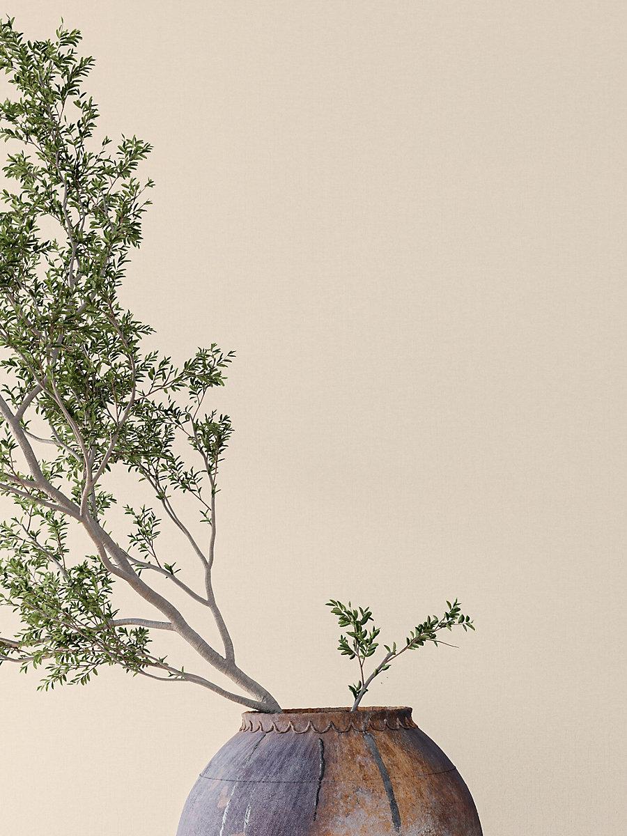 Scalamandre Sprig Linen Wallcovering Blush Wallpaper