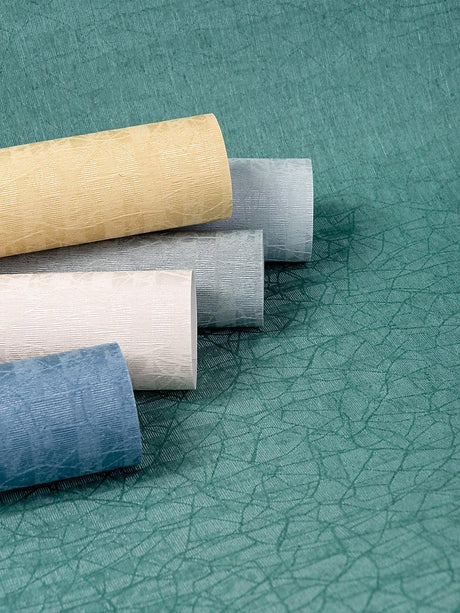 Scalamandre Sprig Linen Wallcovering Pebble Wallpaper