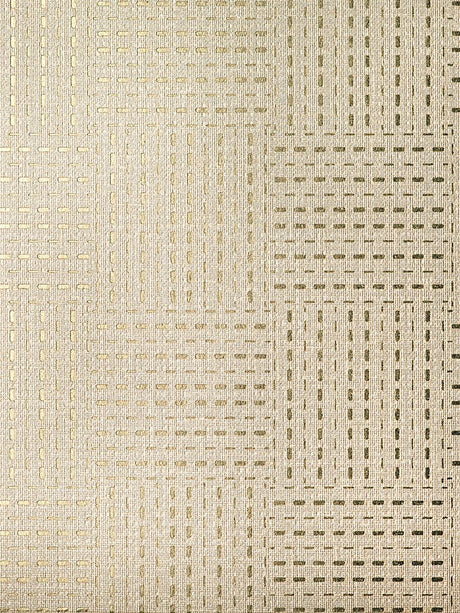 Scalamandre Checkmate Wallcovering Golden Sand Wallpaper
