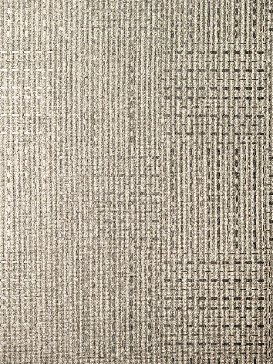 Scalamandre Checkmate Wallcovering Golden Taupe Wallpaper
