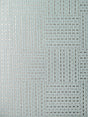 Scalamandre Checkmate Wallcovering Silver Sky Wallpaper