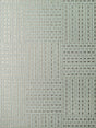 Scalamandre Checkmate Wallcovering Silver Seafoam Wallpaper