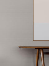 Scalamandre Linea Metallic Wallcovering Silver Sky Wallpaper