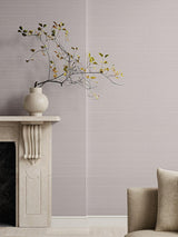 Scalamandre Linea Metallic Wallcovering Stone Wallpaper