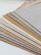 Scalamandre Linea Metallic Wallcovering Hazelnut Wallpaper