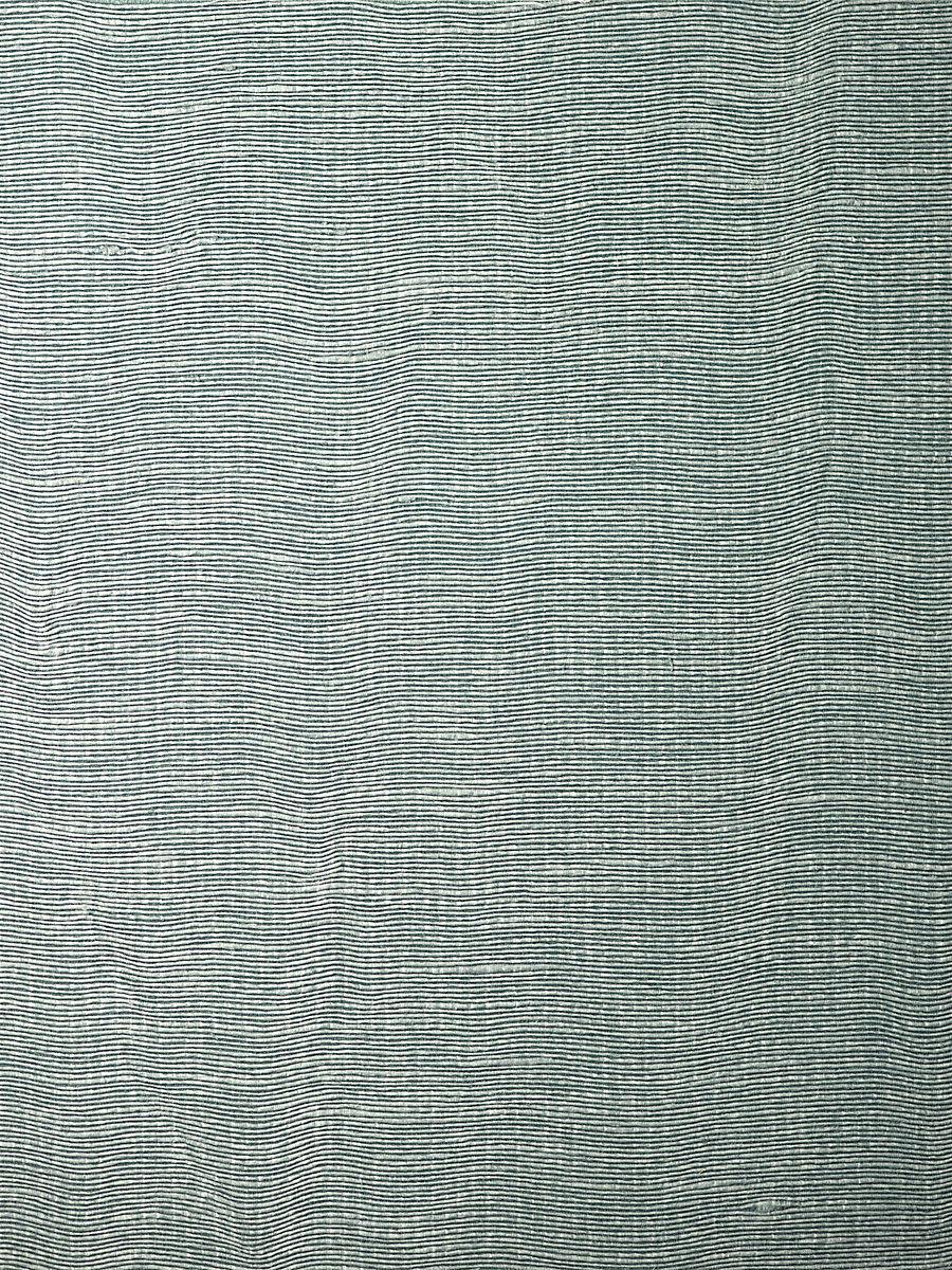 Scalamandre Wave Linen Wallcovering Emerald Wallpaper