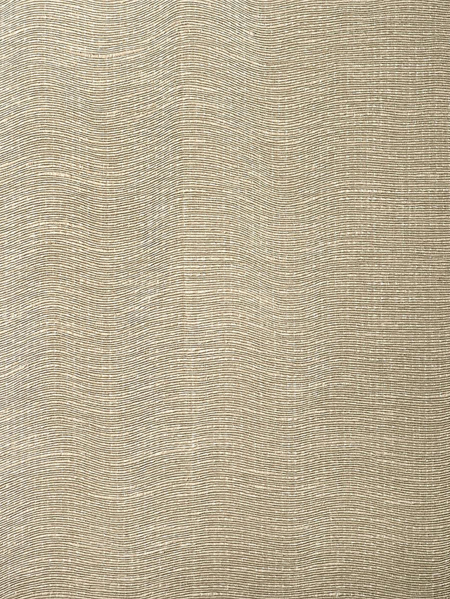 Scalamandre Wave Linen Wallcovering Flax Wallpaper