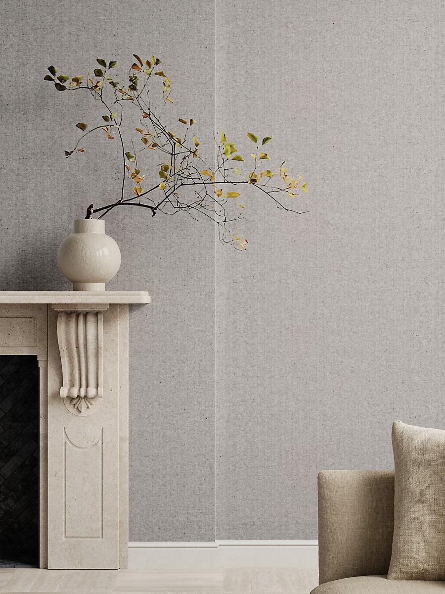 Scalamandre Upton Linen Wallcovering Zebra Wallpaper